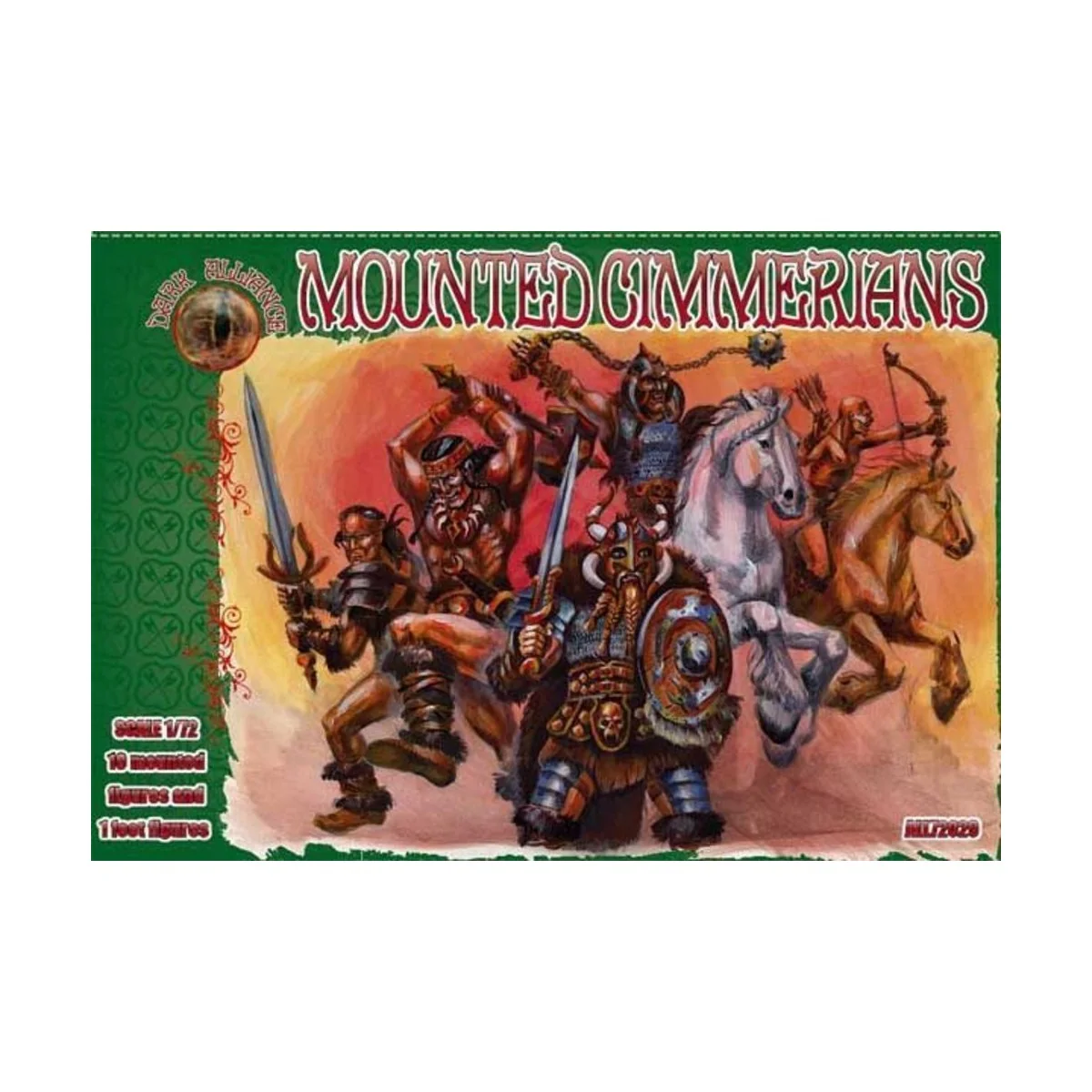 Mounted Cimmerians, 1/72 - ALLIANCE ALL72029 Mounted Cimmerians, 1/72 - ALLIANCE ALL72029