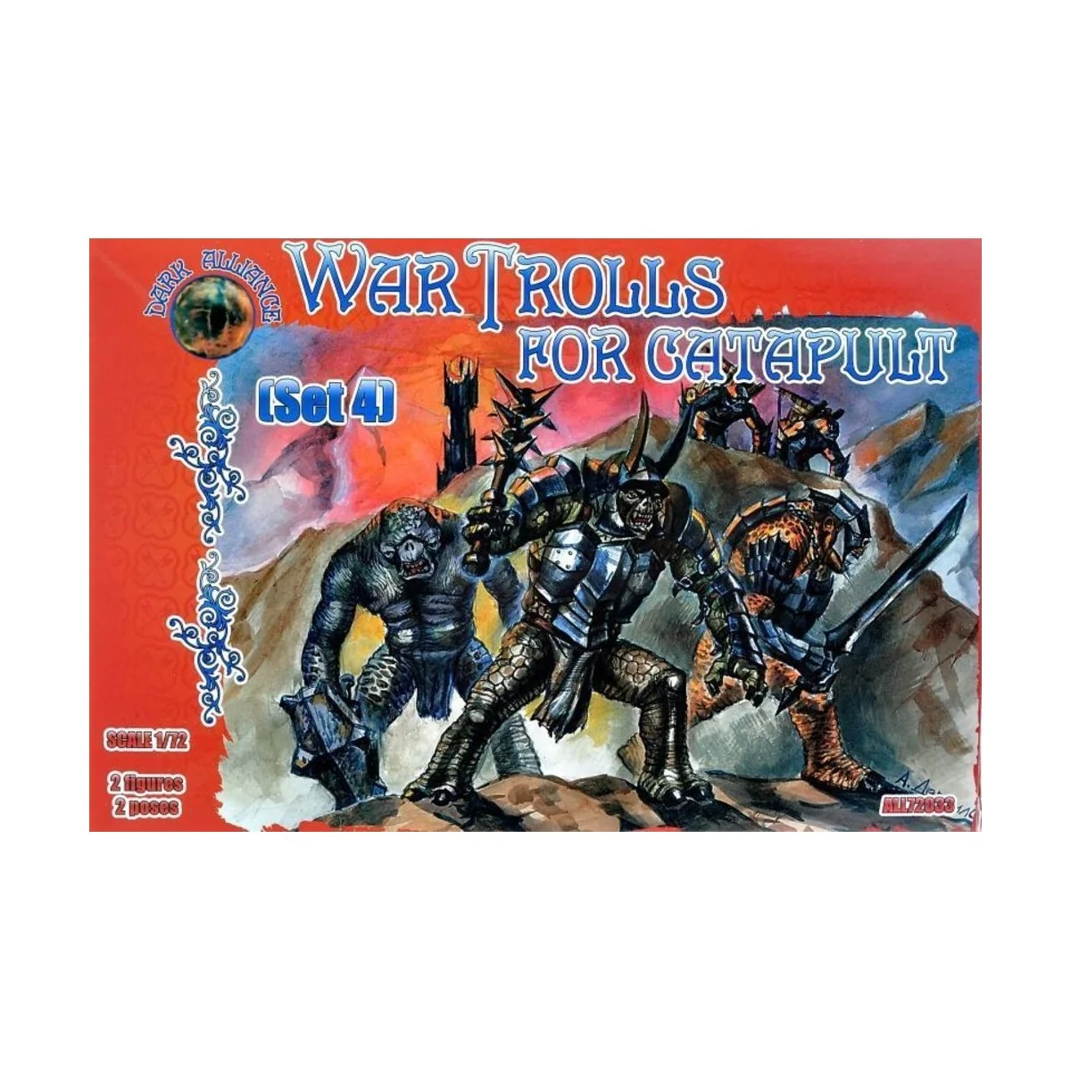 War Trolls for catapult, set 4, 1/72 - ALLIANCE ALL72033