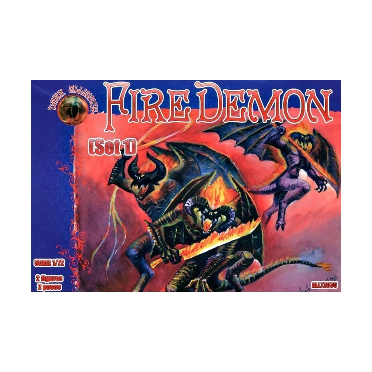 Fire Demon, set 1, 1/72 - ALLIANCE ALL72035