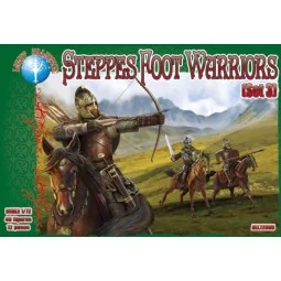 Steppes Foot Warriors. Set 3, 1/72 - ALLIANCE ALL72065
