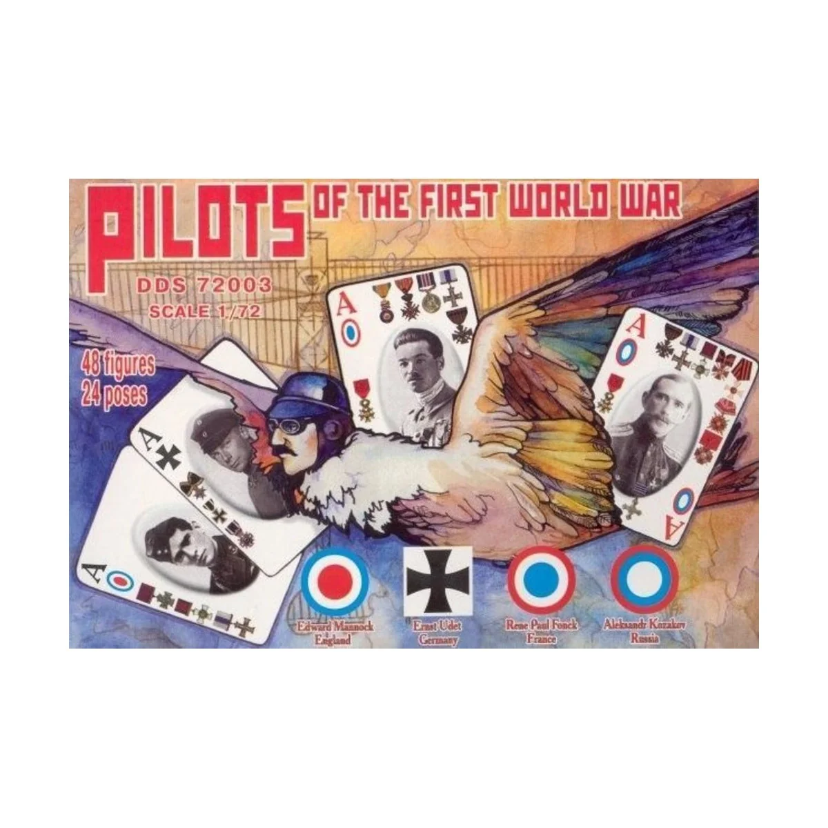 Pilots of the First World War, 1/72 - DDS DDS72003 Pilots of the First World War, 1/72 - DDS DDS72003