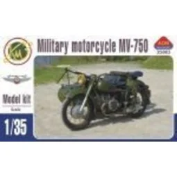 MV-750 Soviet military motocycle with sidecar - AIM -Fan Modell AIM...