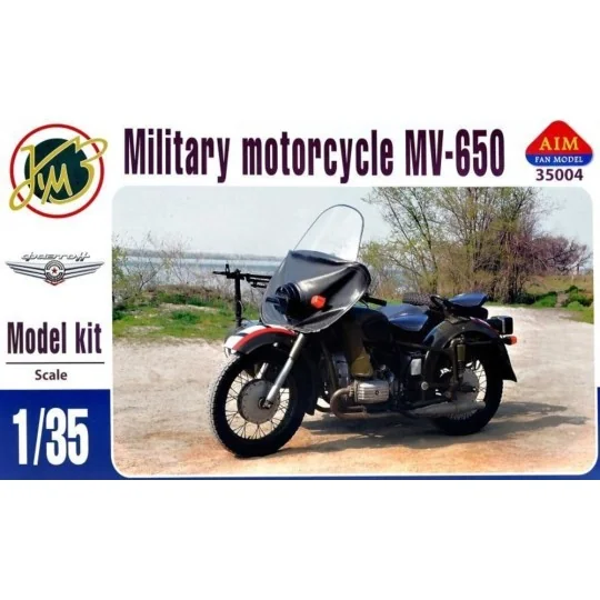 MV-650 military motorcycle, 1/35 - AIM -Fan Modell AIM35004 MV-650 military motorcycle, 1/35 - AIM -Fan Modell AIM35004