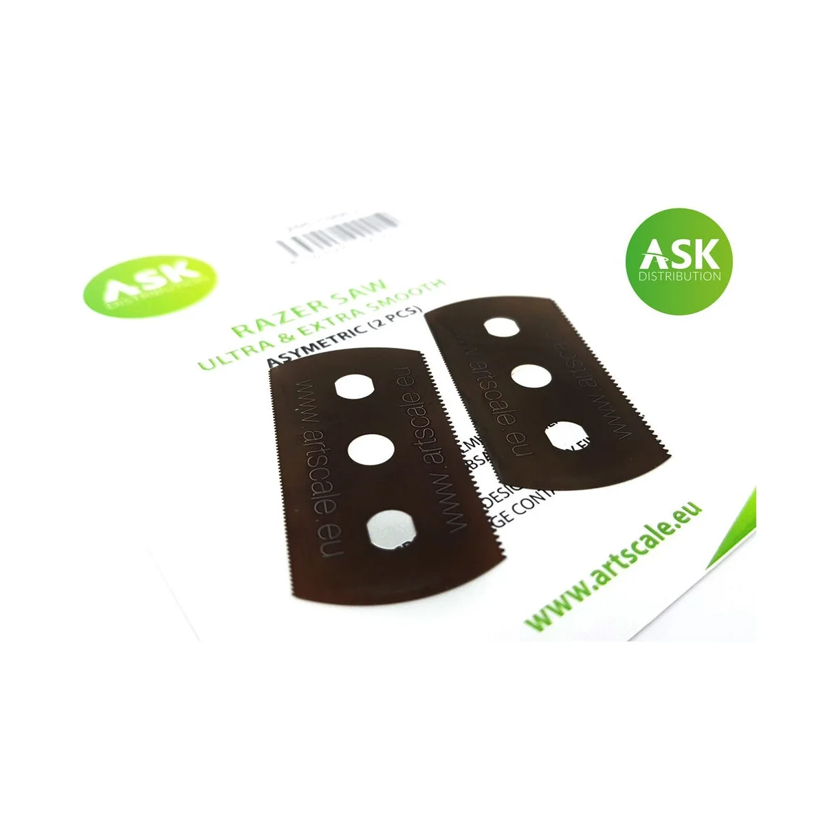 ASK Razor Saw - ultra and extra smooth asymmetric 70/43 teeth 2 pc.... ASK Razor Saw - ultra and extra smooth asymmetric 70/43 teeth 2 pc....