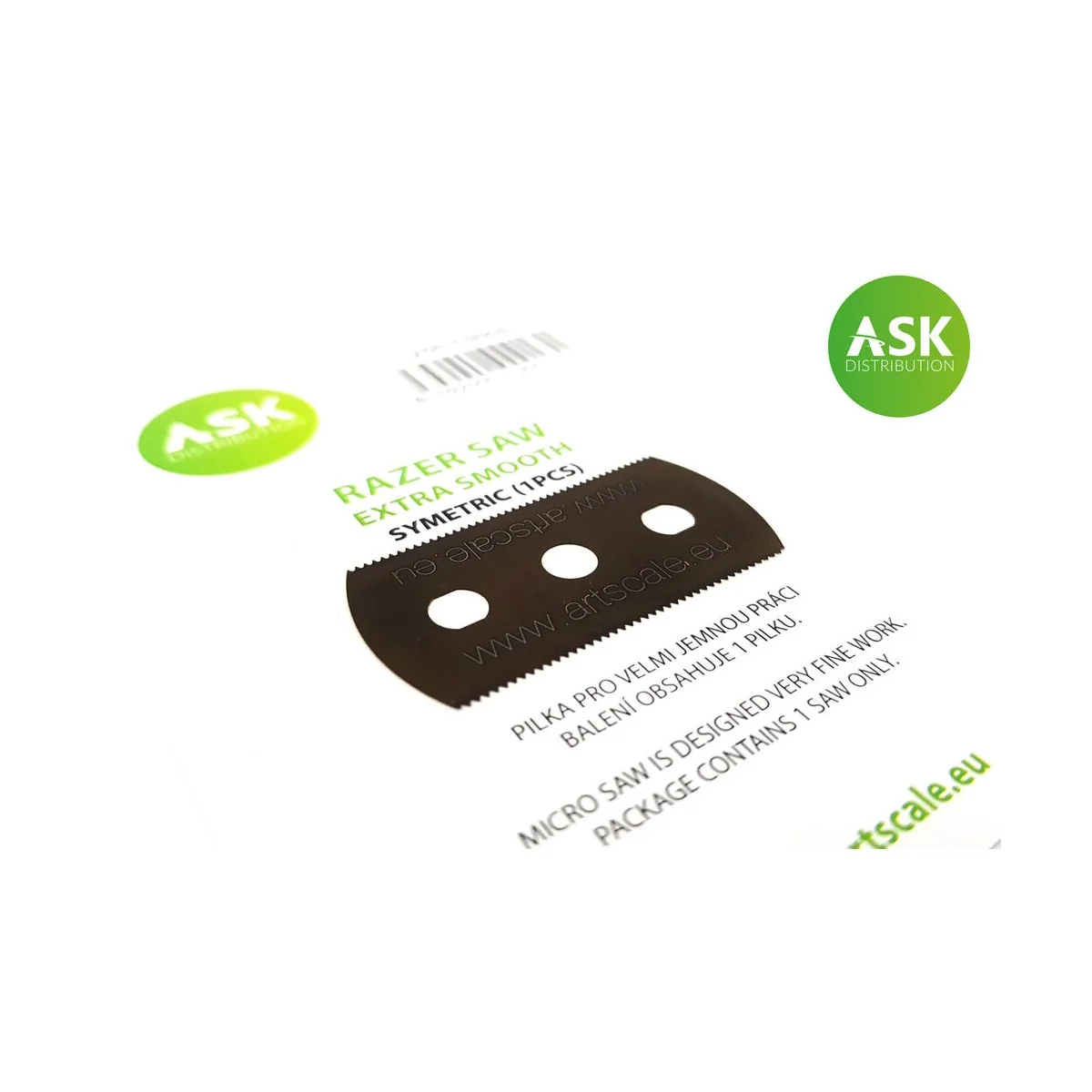 ASK Razor Saw - extra smooth symmetric 43/43 teeth 1 pc. - Art Scal...