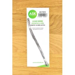 Lead Wire - Round Ø 0, 5 mm x 120 mm (cca. 24 pcs) - Art Scale Kit ...