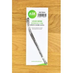 Lead Wire - Round Ø 0,7 mm x 120 mm (cca. 16 pcs) - Art Scale Kit 2...