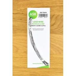 Lead Wire - Round Ø 0, 8 mm x 120 mm (cca. 16 pcs) - Art Scale Kit ...