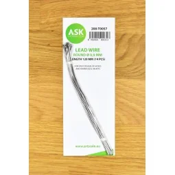 Lead Wire - Round Ø 0, 9 mm x 120 mm (cca. 14 pcs) - Art Scale Kit ...