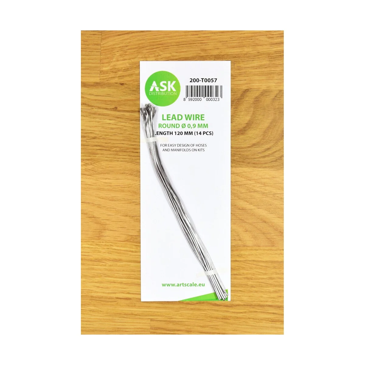 Lead Wire - Round Ø 0, 9 mm x 120 mm (cca. 14 pcs) - Art Scale Kit ...