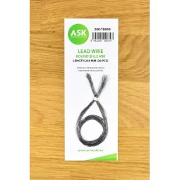 Lead Wire - Round Ø 0,2 mm x 250 mm (cca. 30 pcs) - Art Scale Kit 2...