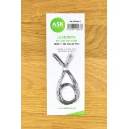 Lead Wire - Round Ø 0, 5 mm x 250 mm (cca. 24 pcs) - Art Scale Kit ...