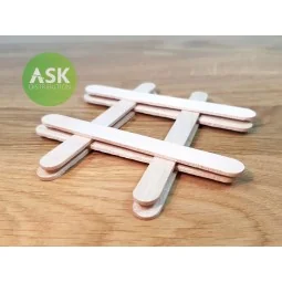 Wooden Stick 92 x 9 mm (8 pcs) - Art Scale Kit 200-T0070