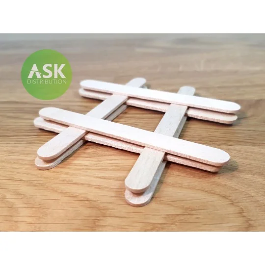 Wooden Stick 92 x 9 mm (8 pcs) - Art Scale Kit 200-T0070 Wooden Stick 92 x 9 mm (8 pcs) - Art Scale Kit 200-T0070