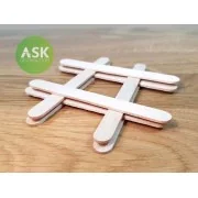 Wooden Stick 92 x 9 mm (8 pcs) - Art Scale Kit 200-T0070