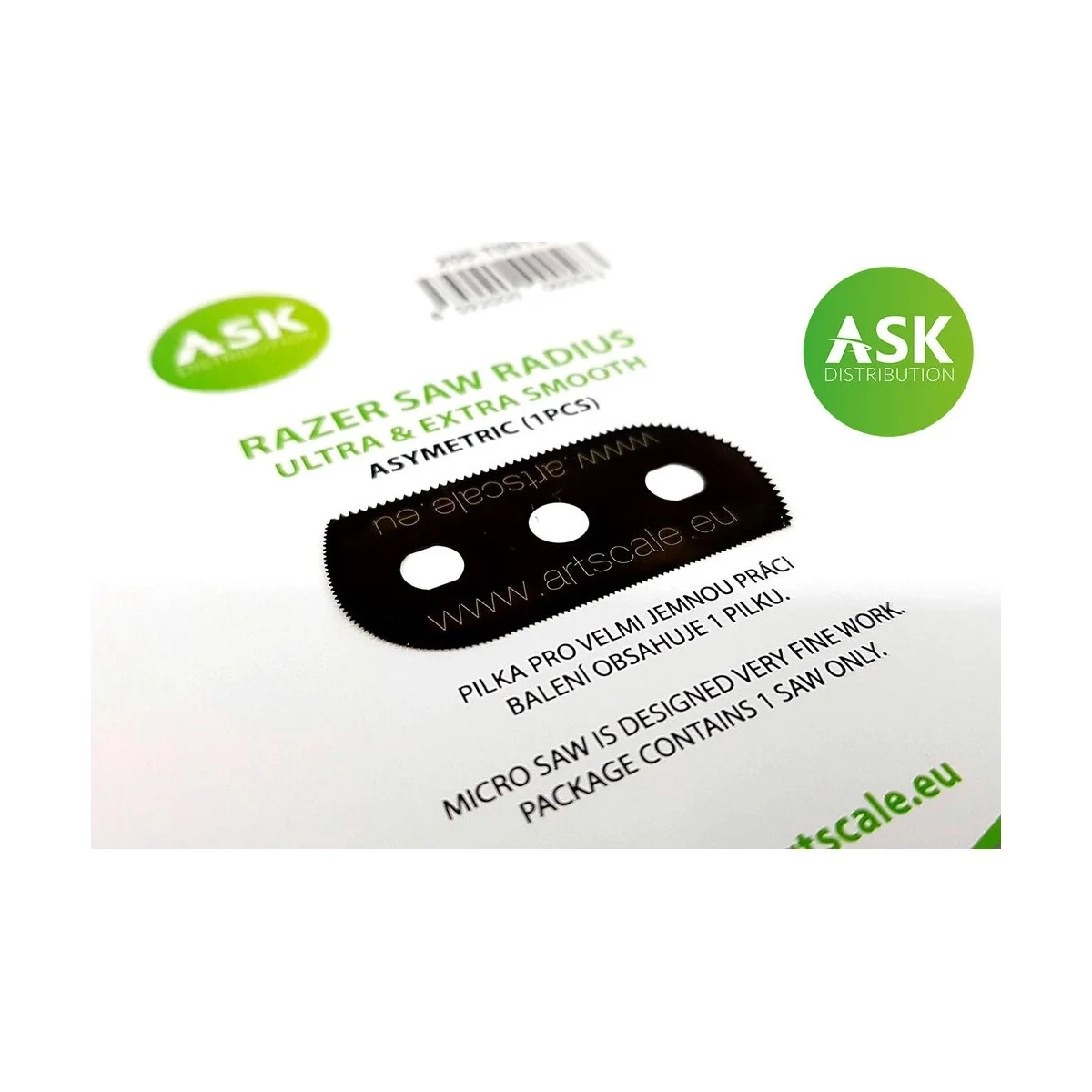 ASK Razor Saw Radius - ultra & extra smooth asymmetric 100/65 teeth...
