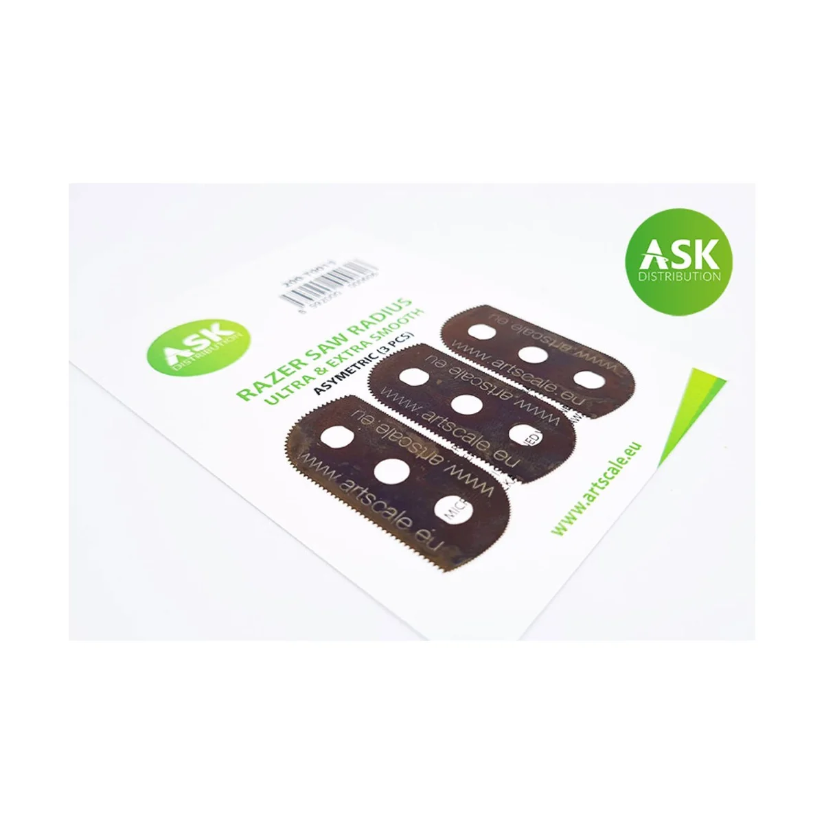 ASK Razor Saw Radius - ultra & extra smooth asymmetric 100/65 teeth...