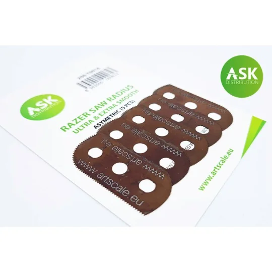 ASK Razor Saw Radius - ultra & extra smooth asymmetric 100/65 teeth...