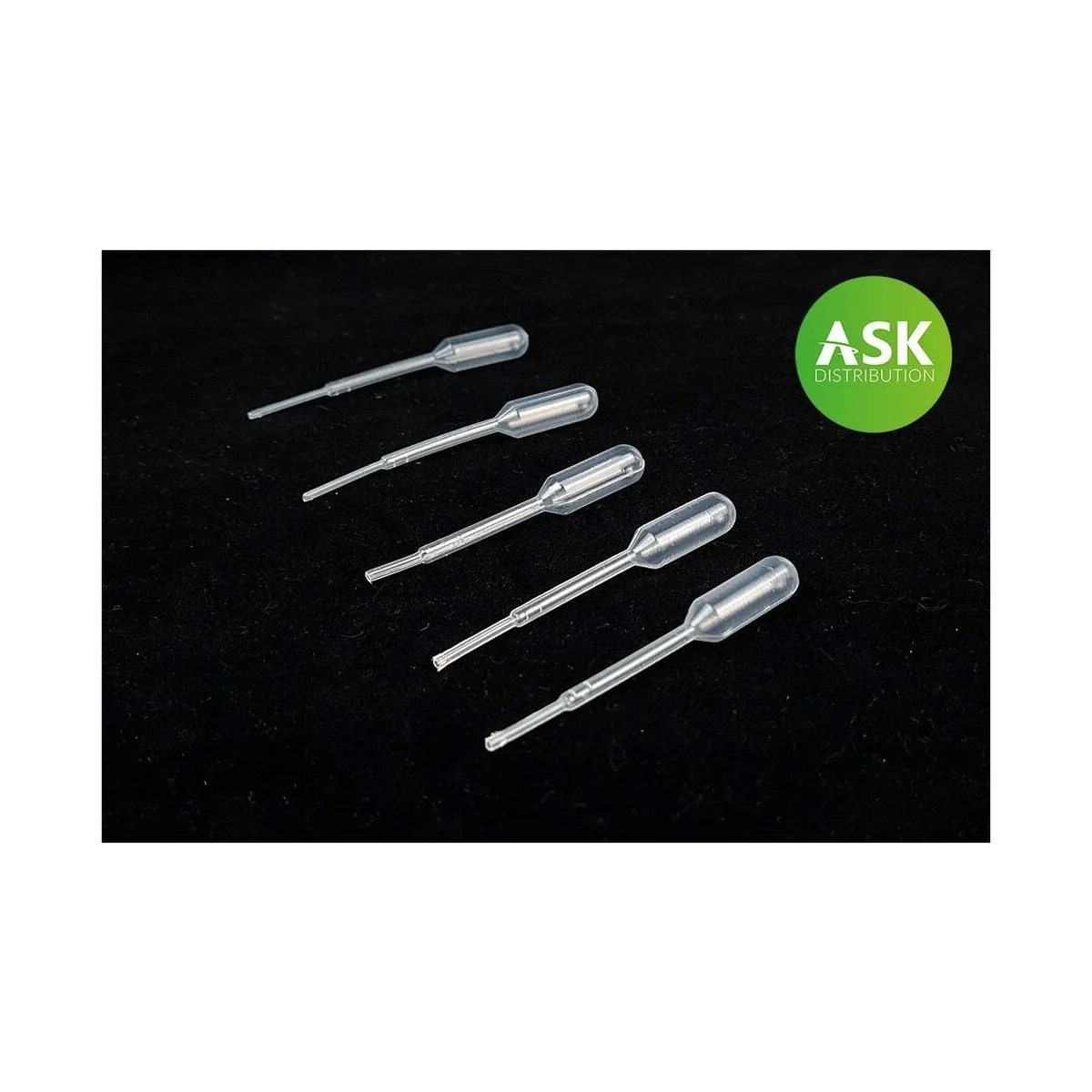 Pipettes for mixing colors Small Size 5x1ml - Art Scale Kit 200-T0073 Pipettes for mixing colors Small Size 5x1ml - Art Scale Kit 200-T0073