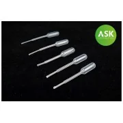 Pipettes for mixing colors Small Size 5x1ml - Art Scale Kit 200-T0073
