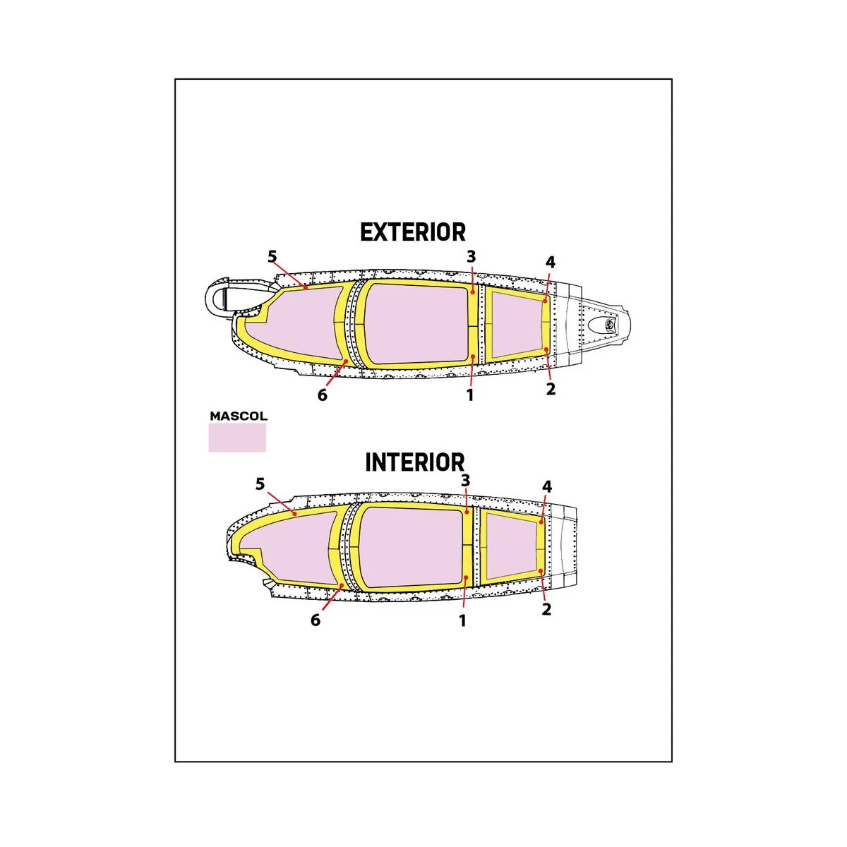 F-15I Ra'am double-sided painting mask for Great Wall Hobby - Art S...