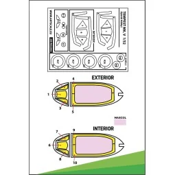 Hawker Tempest Mk.V double-sided painting mask for Revell / Special...