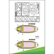 Hawker Tempest Mk.V double-sided painting mask for Revell / Special...