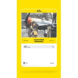 US Air Force Personal, 1/72 - Heller 49648