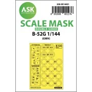 B-52G double-sided painting mask for Great Wall Hobby, 1/144 - Art ...