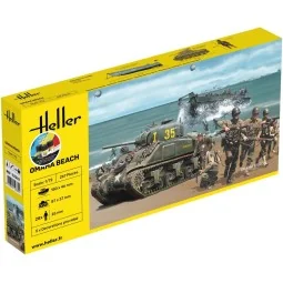 STARTER KIT Omaha Beach, 1/72 - Heller 52332