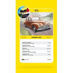 STARTER KIT Peugeot 203, 1/43 - Heller 56160