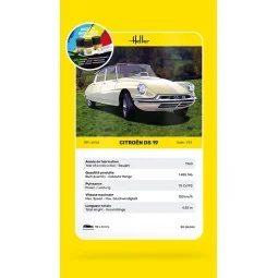 STARTER KIT Citroen DS 19, 1/43 - Heller 56162