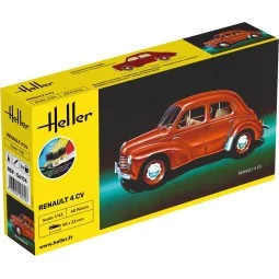 STARTER KIT Renault 4 CV, 1/43 - Heller 56174