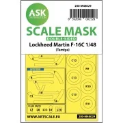 F-16C double-sided painting mask for Tamiya - Art Scale Kit 200-M48029