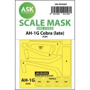 AH-1G Cobra (late) one-sided for ICM / Special Hobby - Art Scale Ki...