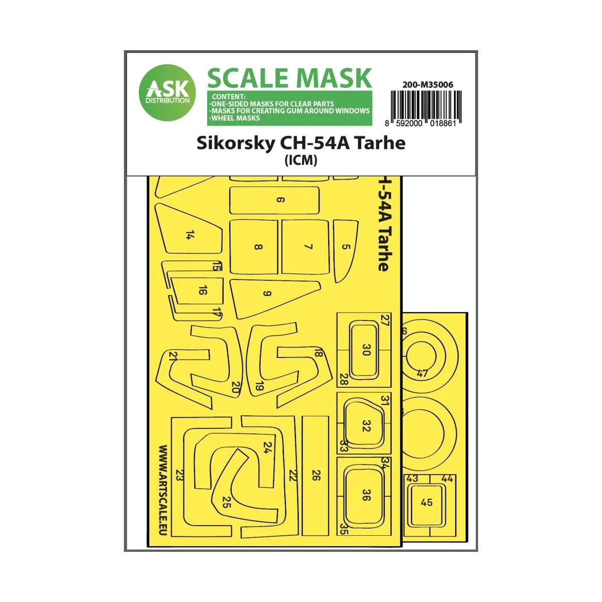 AH-1G Cobra (late) double-sided for ICM / Special Hobby - Art Scale...