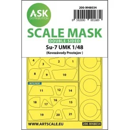 Su-7 UMK double-sided painting mask, 1/48 - Art Scale Kit 200-M48034