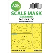 Su-7 UMK double-sided painting mask, 1/48 - Art Scale Kit 200-M48034