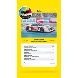 STARTER KIT Lancia Beta Montecarlo Turbo, 1/24 - Heller 56741