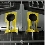 Curtiss Hawk 81-A2 AVG wheels bay masks for Great Wall Hobby, 1/32 ...