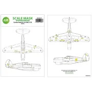 Curtiss Hawk 81-A2 AVG surface panels masks for Great Wall Hobby, 1...