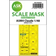 A5M4 Claude double-sided painting mask for Wingsy - Art Scale Kit 2...