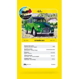 STARTER KIT Citroen 2 CV, 1/24 - Heller 56765