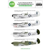 Curtiss Kittyhawk Mk.III Pacific battlefield RAAF part IV, 1/48 - A... Curtiss Kittyhawk Mk.III Pacific battlefield RAAF part IV, 1/48 - A...