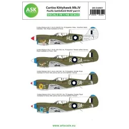 Curtiss Kittyhawk Mk.IV Pacific battlefield RAAF part II, 1/48 - Ar...