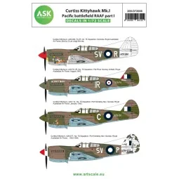 Curtiss Kittyhawk MK.I Pacific battlefield RAAF 1942-1944 part I, 1...