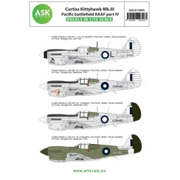 Curtiss Kittyhawk Mk.III Pacific battlefield RAAF part IV, 1/72 - A...