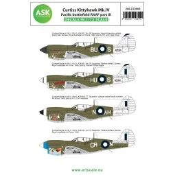 Curtiss Kittyhawk Mk.IV Pacific battlefield RAAF part III, 1/72 - A...