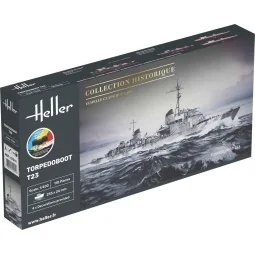 STARTER KIT Torpedoboot T23, 1/400 - Heller 57011