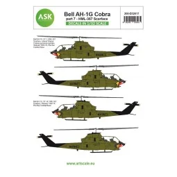 Bell AH-1G Cobra part 7 - HML367 Scarface - Art Scale Kit 200-D32017